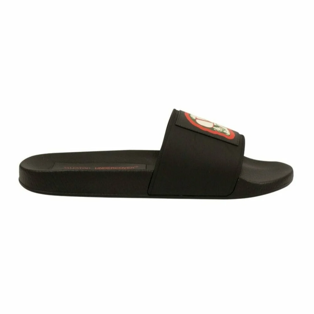 NIB Valentino Black Skull Pool Slide Undercover Jun Takahashi Collab Men's EU 45